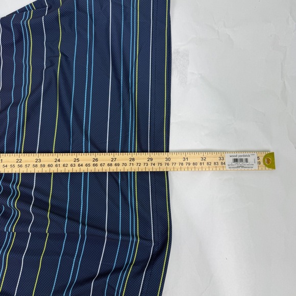 Callaway Golf Polo Shirt Men's XL Navy Blue Striped Opti-Dri Performance - Picture 8 of 8